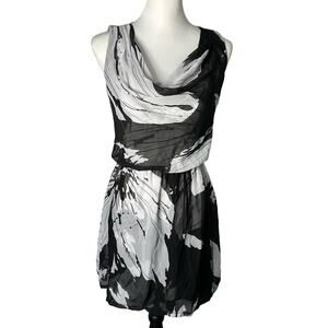 Express Size XS Dress Black White and Gray